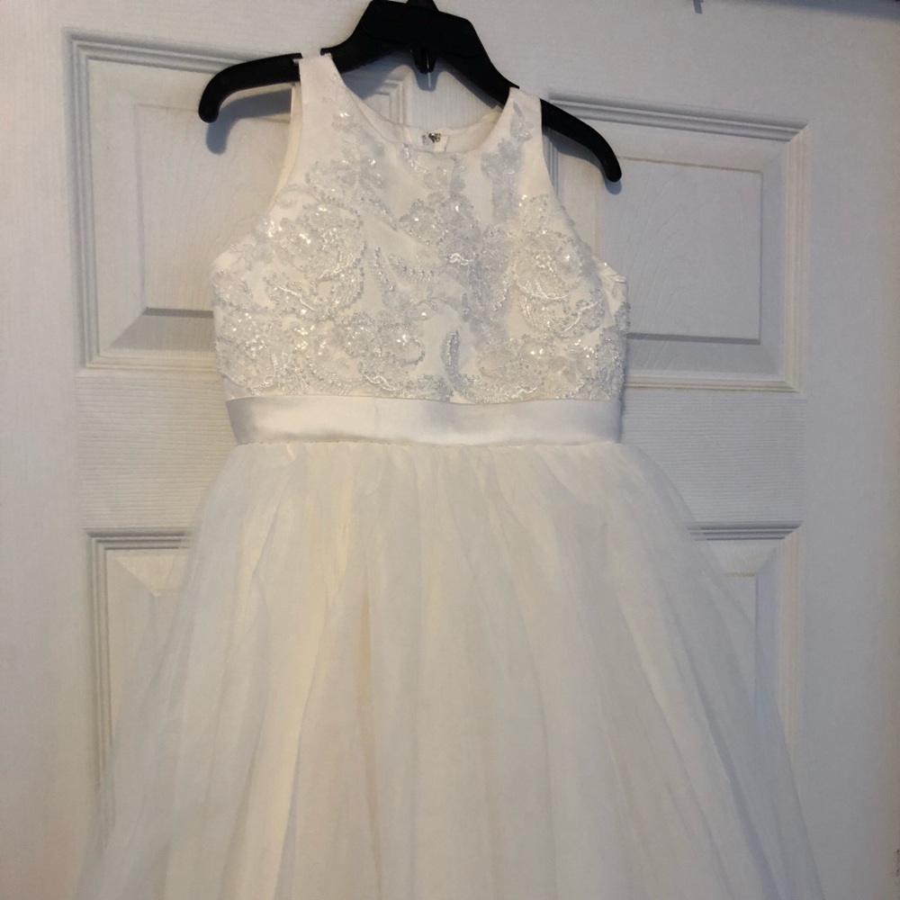 Joan Calabrese for Mon Cheri Flower Girl Dress
